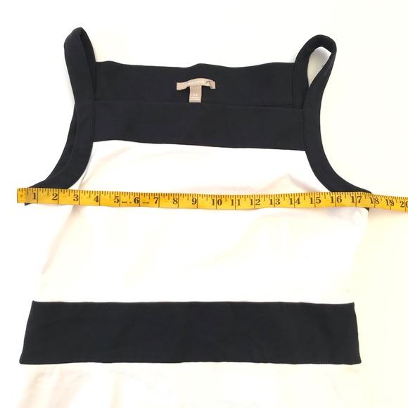 Banana Republic White Color Block Sheath Dress 14 - Picture 5 of 6